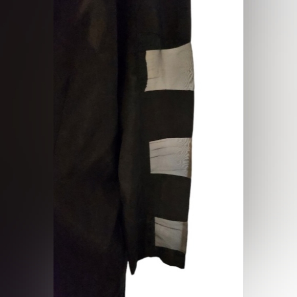 Joseph Ribkoff Double Breast Jacket/Blazer & See Through Panels on Sleeve/Back - Picture 7 of 9